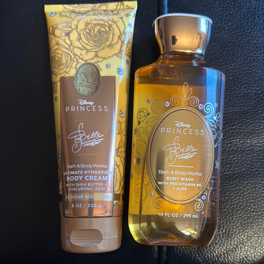 Bath & Body Works Belle Body Wash and Cream Set